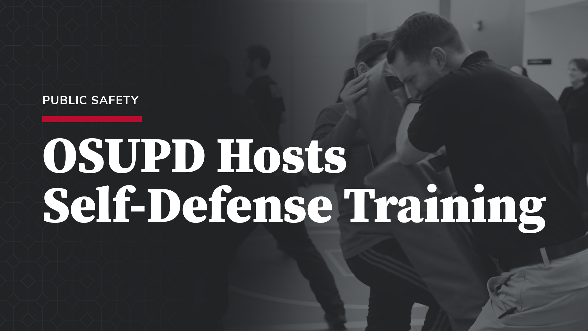 OSUPD Hosts self-defense training