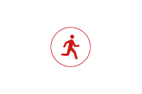 Figure running icon