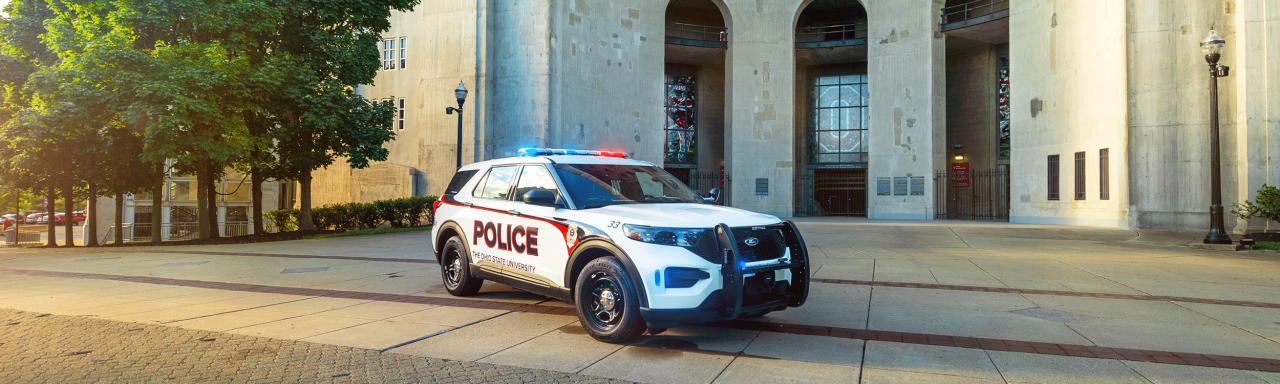 Image of an OSUPD cruiser