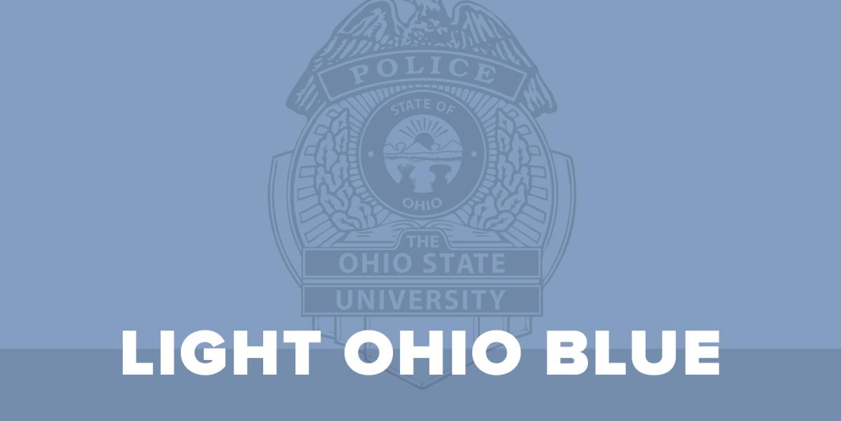 Support Light Ohio Blue Department of Public Safety