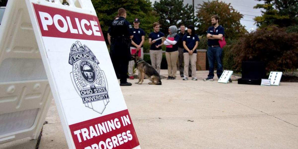 photo of community police academy training sessions