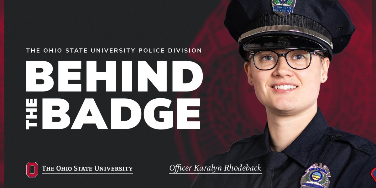 Behind the Badge Officer Rhodeback
