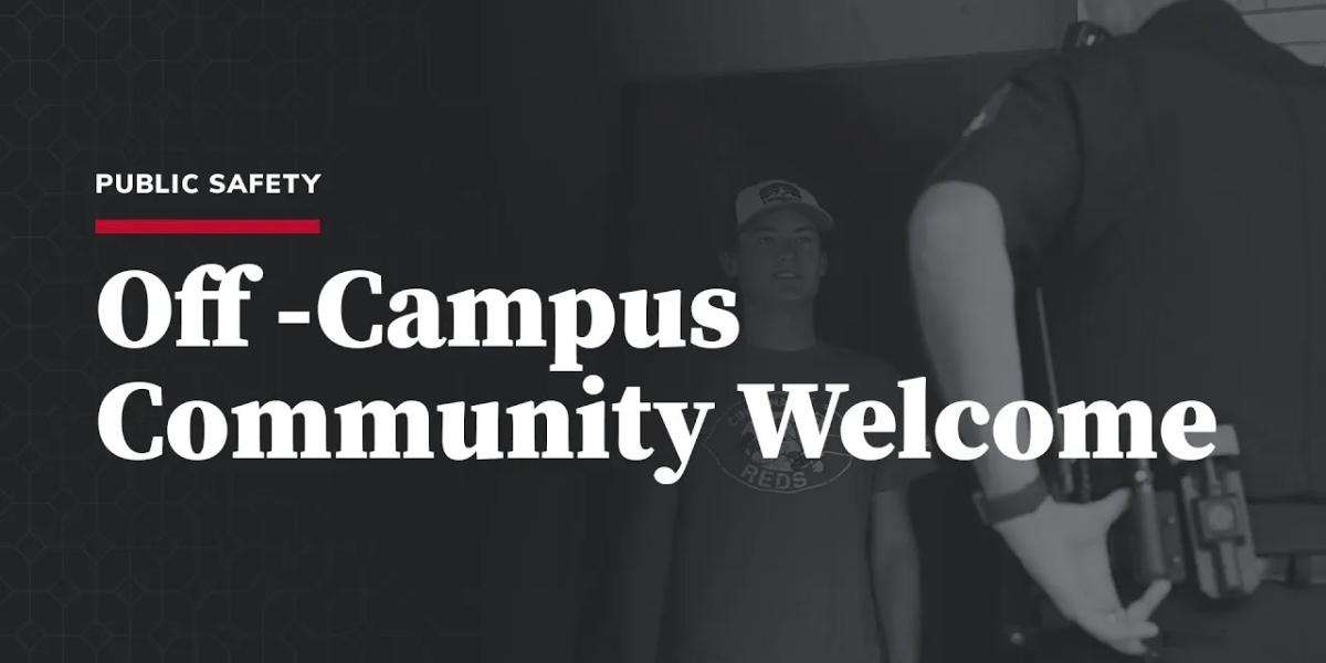 Off-Campus Community Welcome