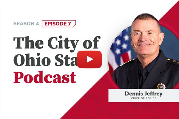 City of Ohio State Graphic With Chief Dennis Jeffrey
