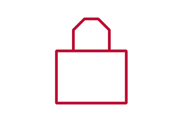 Icon of a lock
