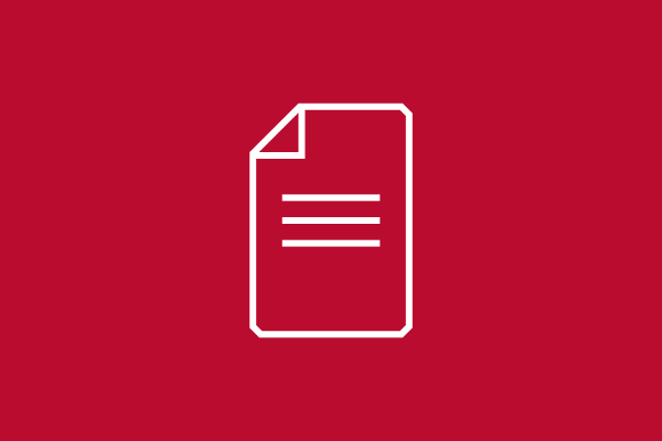 Icon of a document
