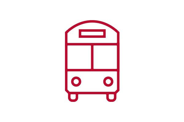 Icon of a bus