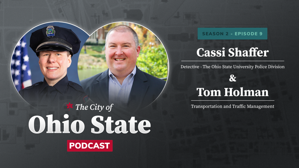 Shaffer and Holman photos to promote podcast