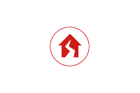 Cracked house icon